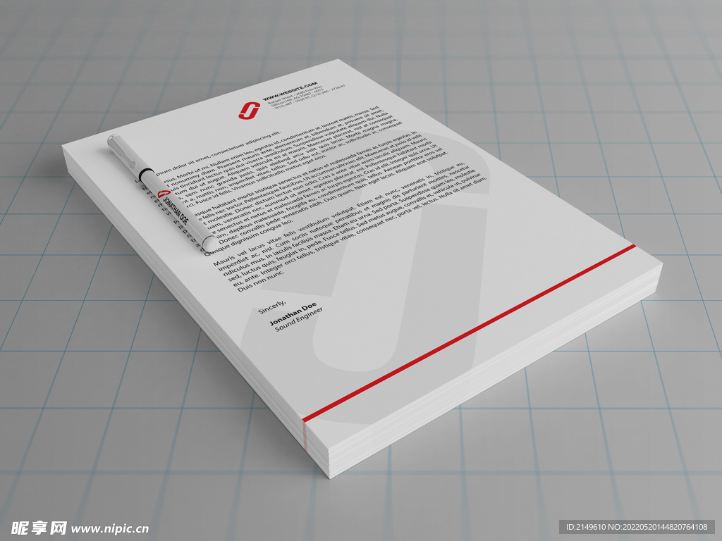 便签纸笔VI样机