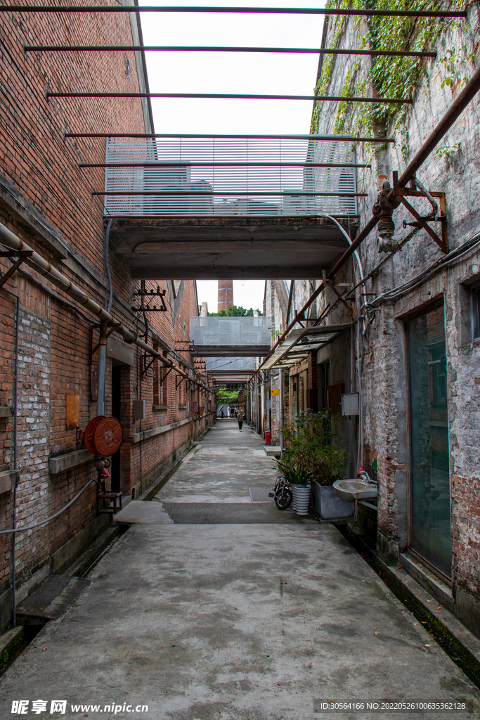户外城市复古小巷