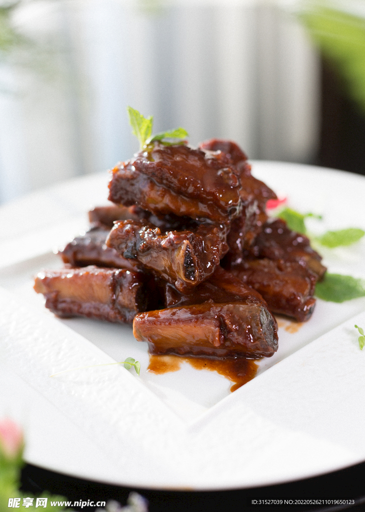 糖醋排骨高清摄影