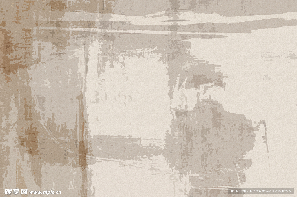 侘寂ins风地毯 北欧抽象地毯