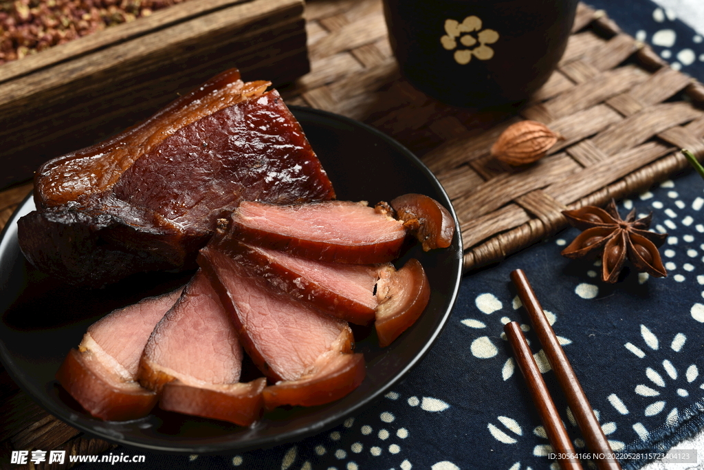 美味腊肉美食
