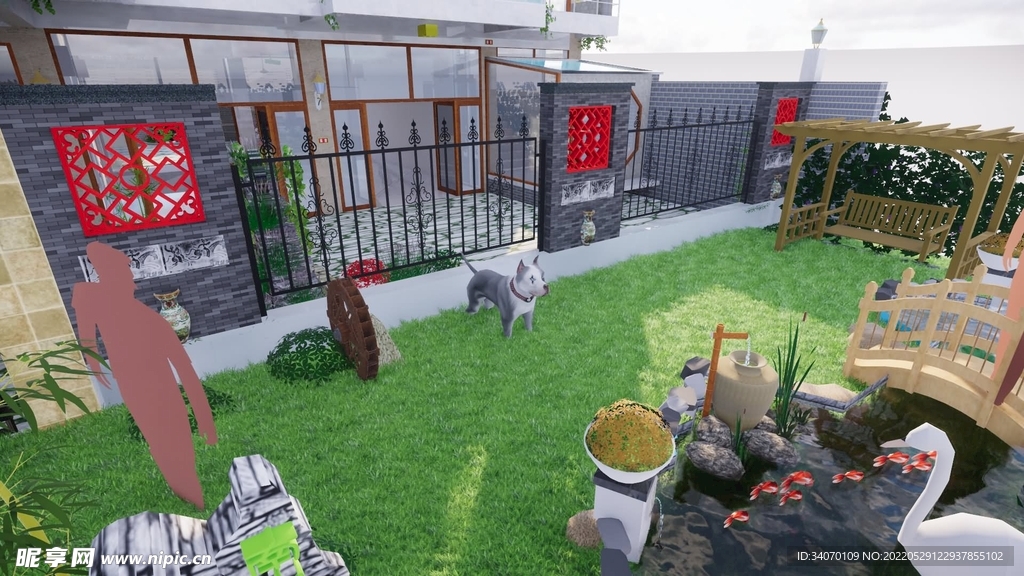 南山书院北院模型展示