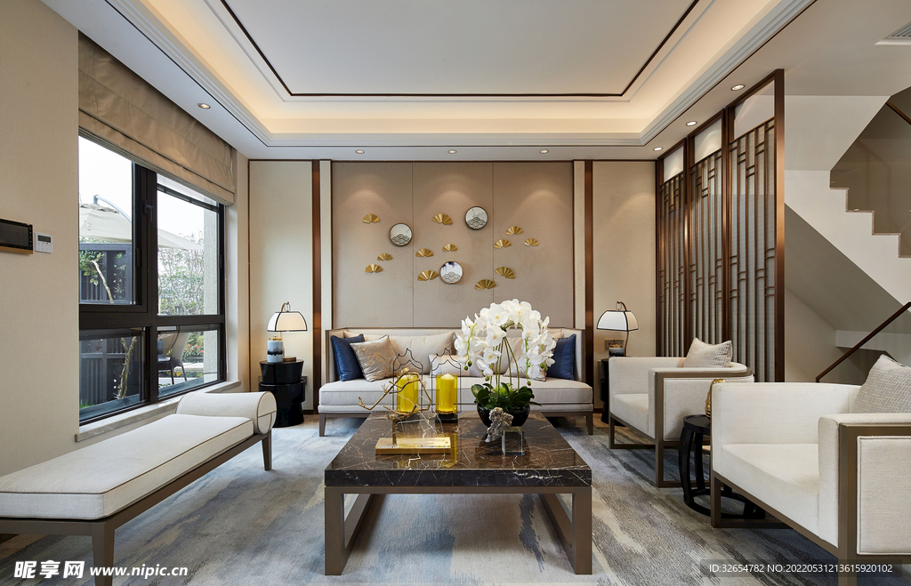 中式客厅室内设计