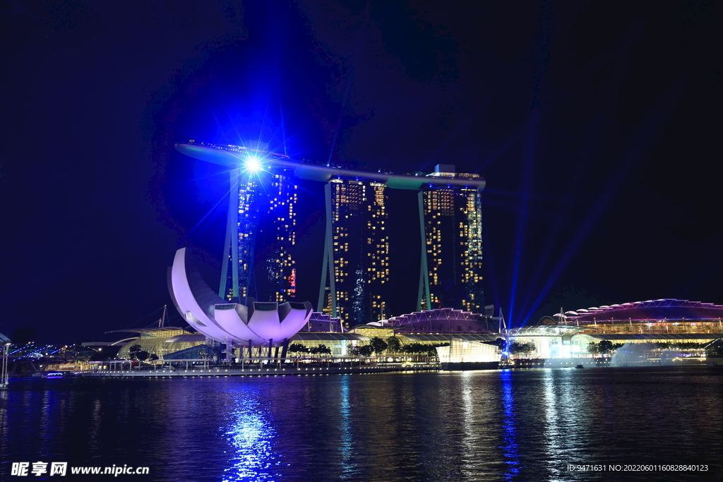 新加坡实拍帆船酒店