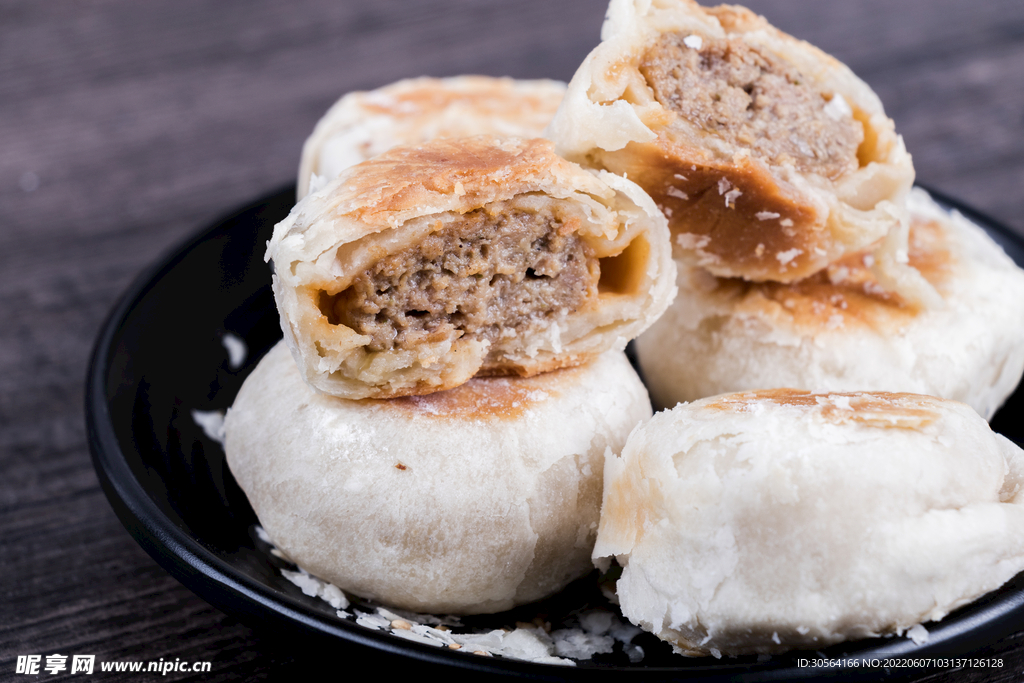 鲜肉月饼美食