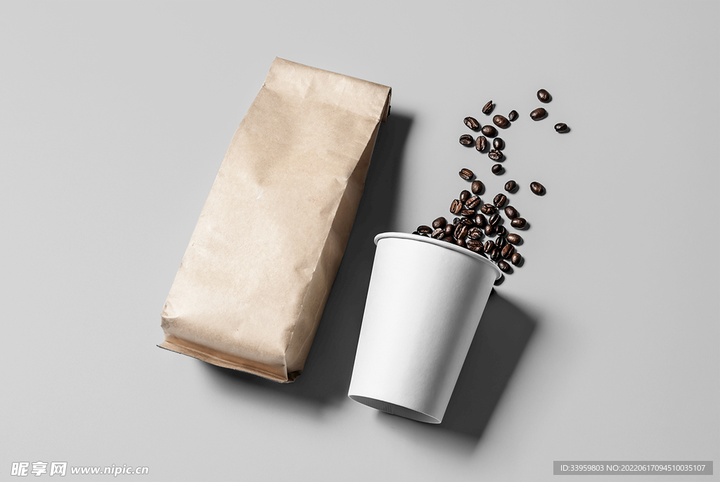 咖啡袋包装样机