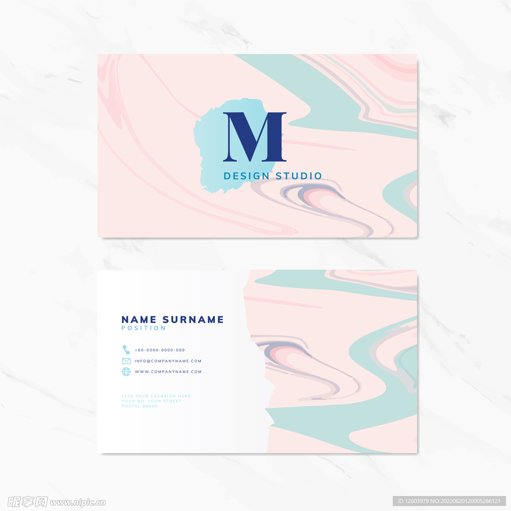 设计工作室名片