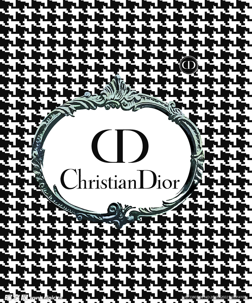 大牌克莉丝汀迪奥千鸟格