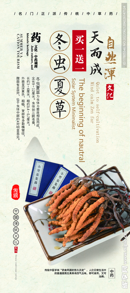 养生之道 山水墨国风 中医中药