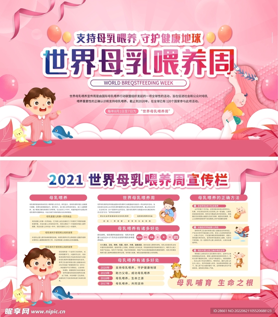 世界母乳喂养周宣传栏