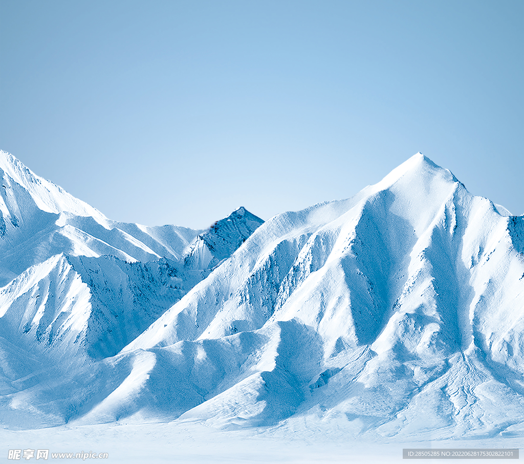 雪山背景