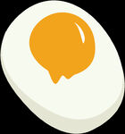 荷包蛋卡通插画