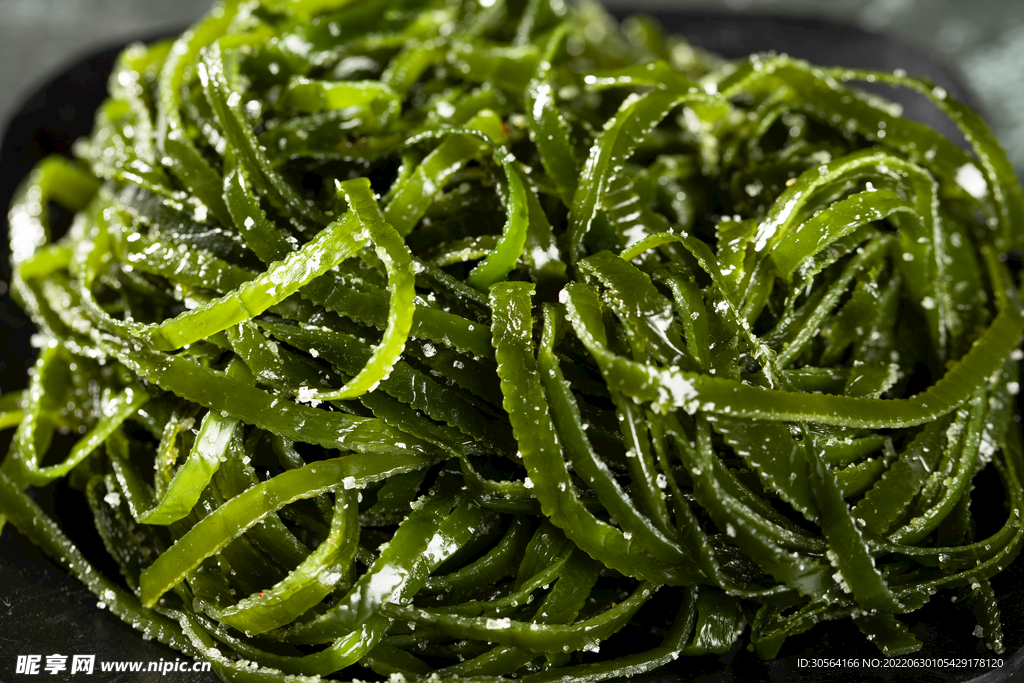 凉拌海带丝美食