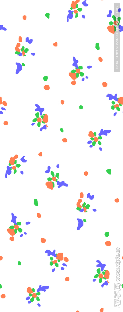 小花 小碎花 乱花 数码印花 