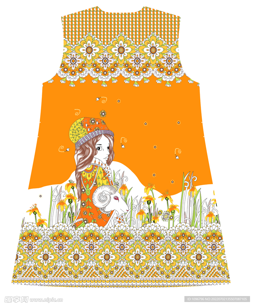 大牌 女孩定位花