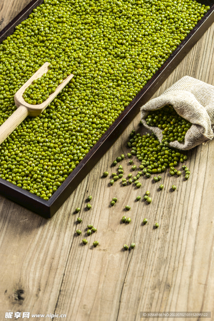 消暑去火绿豆食材