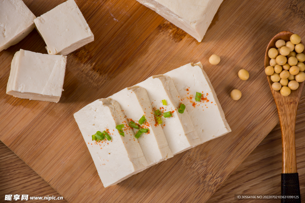 嫩豆腐美食食材