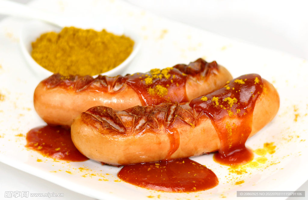 甜辣香肠图片