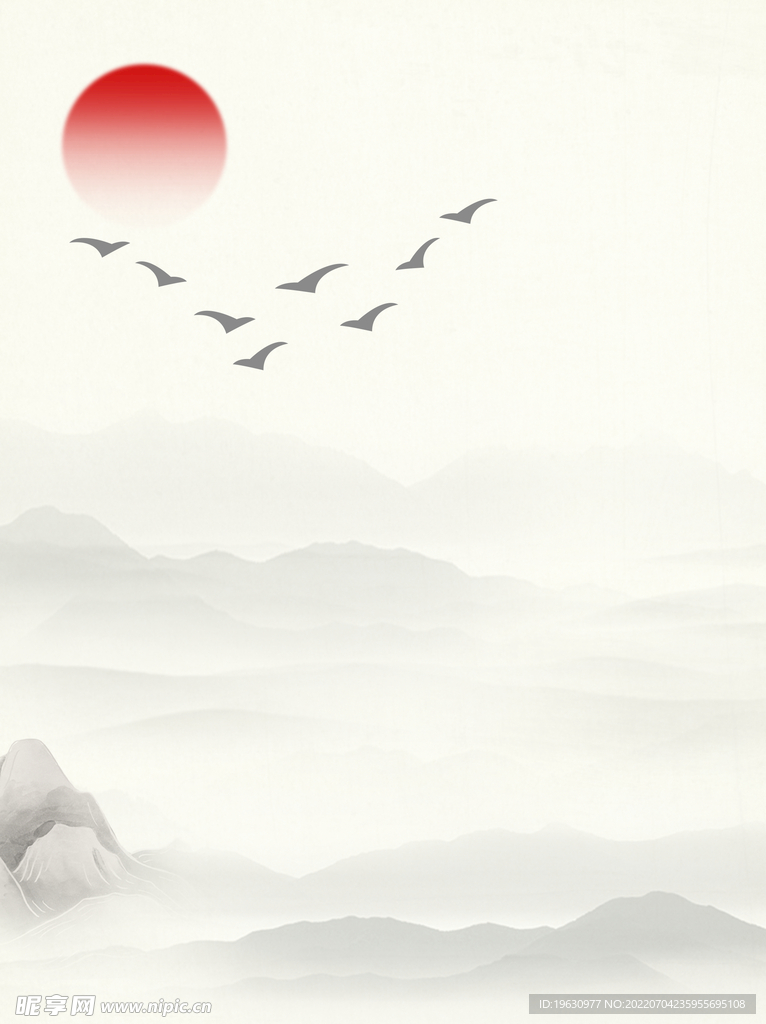 中国风海报背景