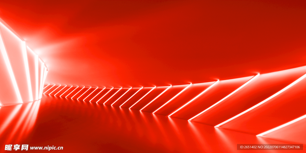 红色特效背景