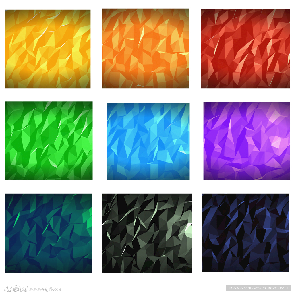 简约纯色几何背景