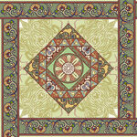 敦煌系列方巾设计