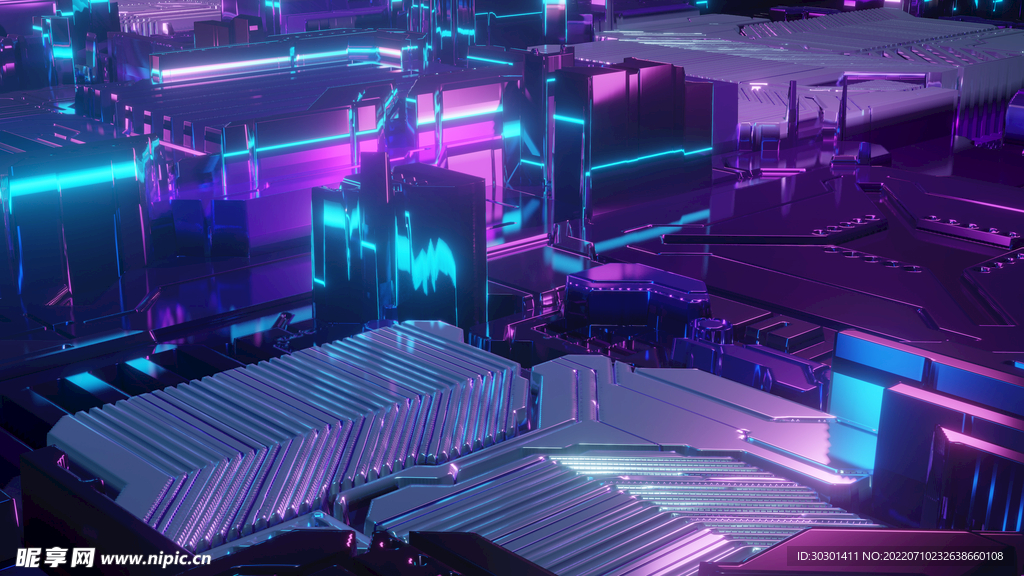 赛博朋克电脑零件