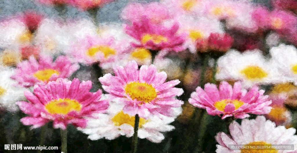 油画花朵风景画装饰画