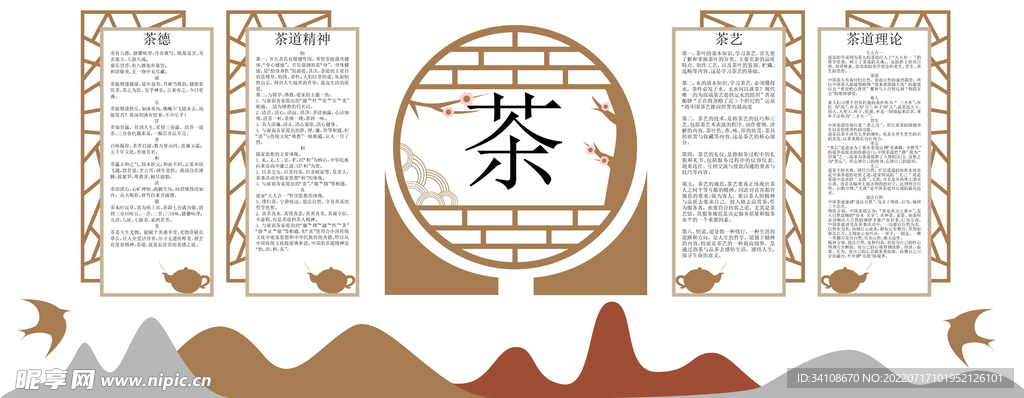 茶道文化挂图