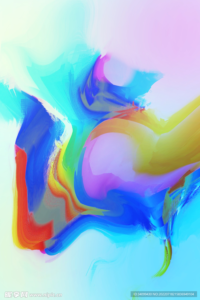 抽象潮流酸性渐变背景图片素材