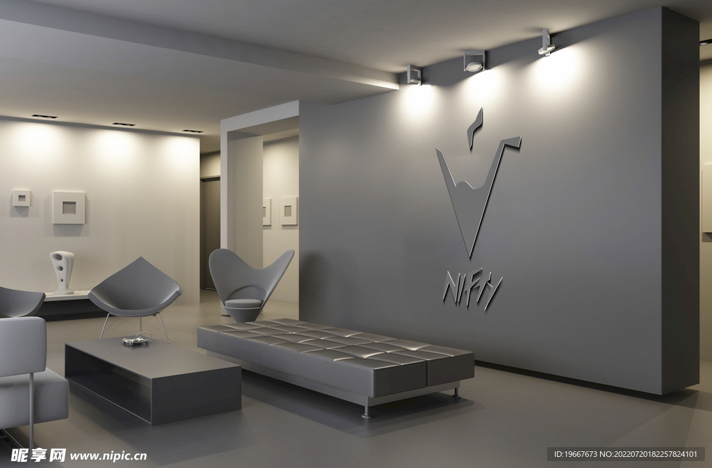 niftyVI室内logo样机