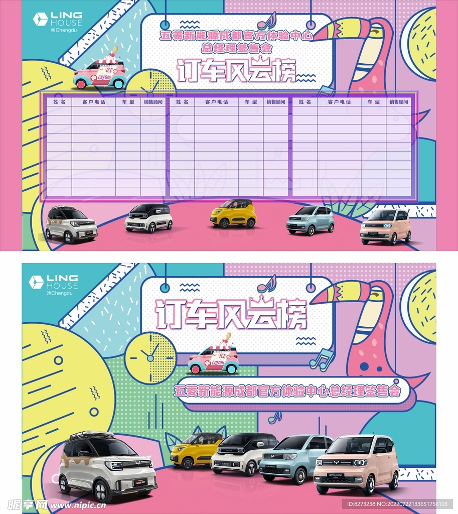 新能源汽车订车风云榜