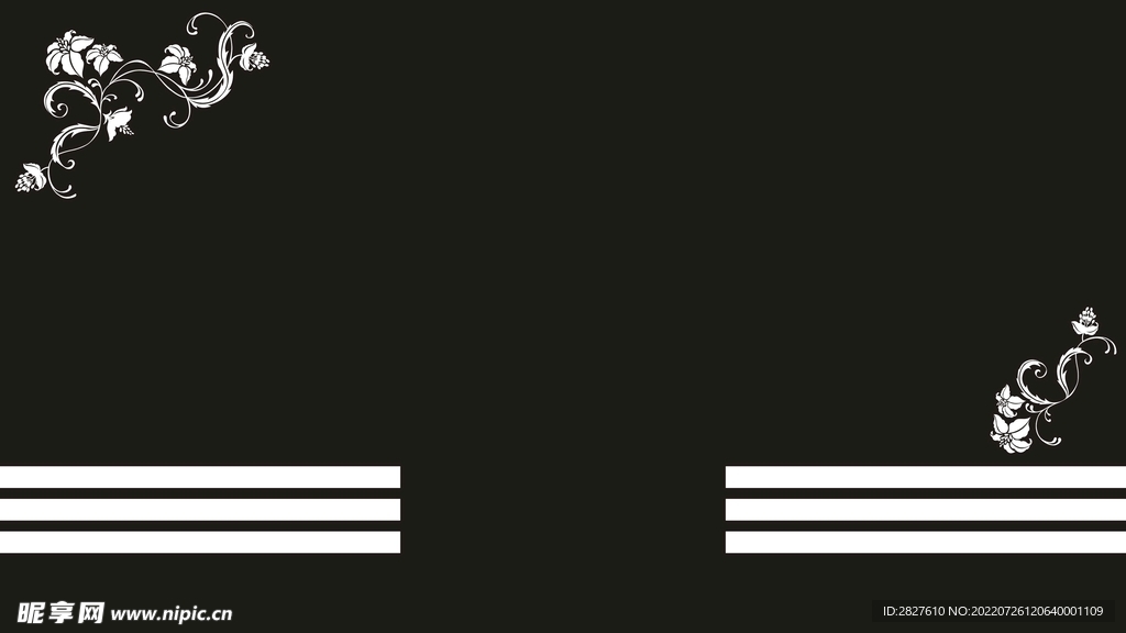 对称线条 对角花