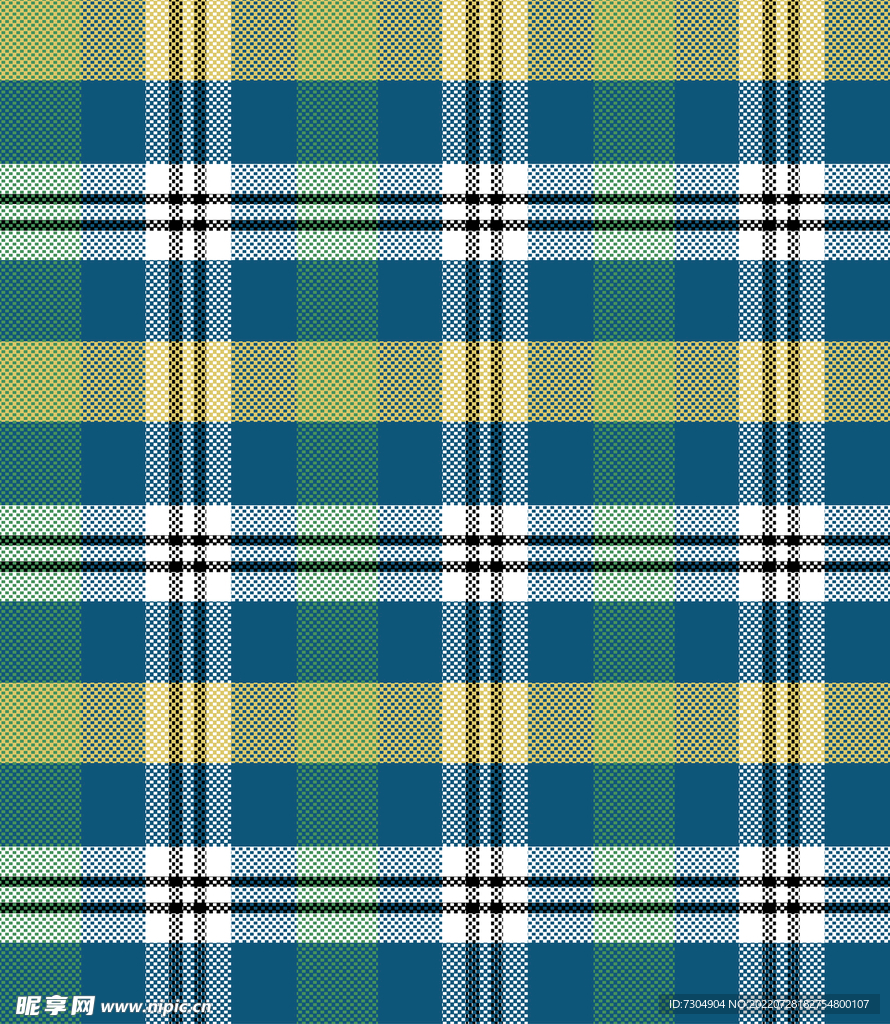 矢量四方连续印花图案