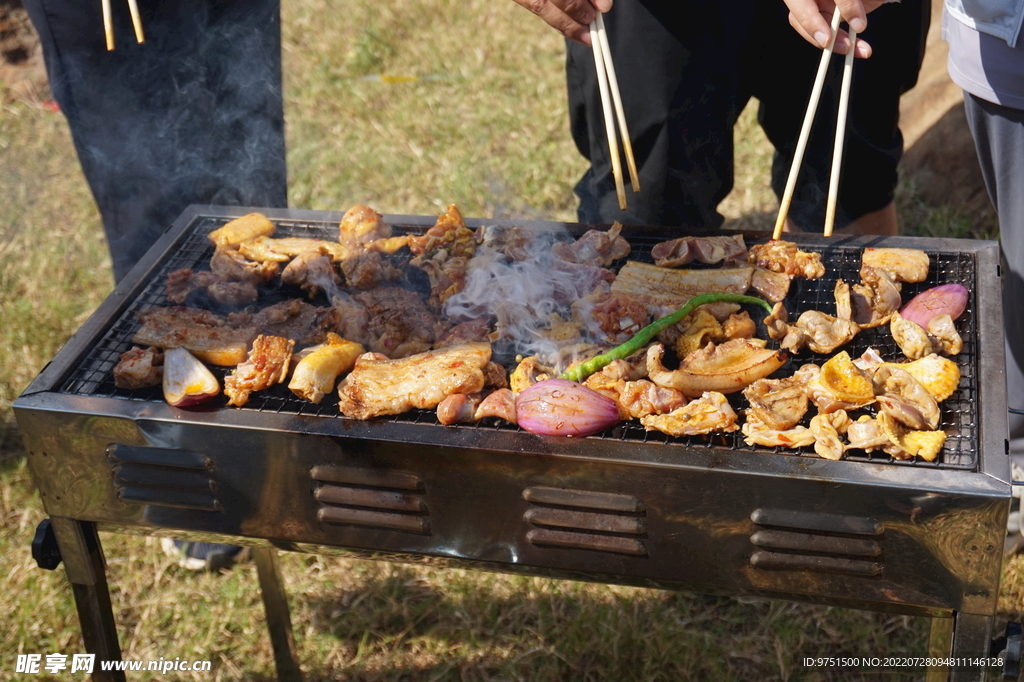 户外烧烤