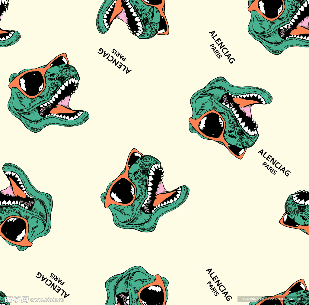 卡通恐龙大牌童装 