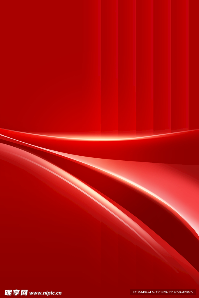 红色背景