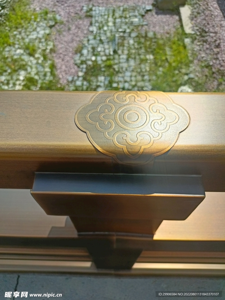 子城铜栏杆抱箍