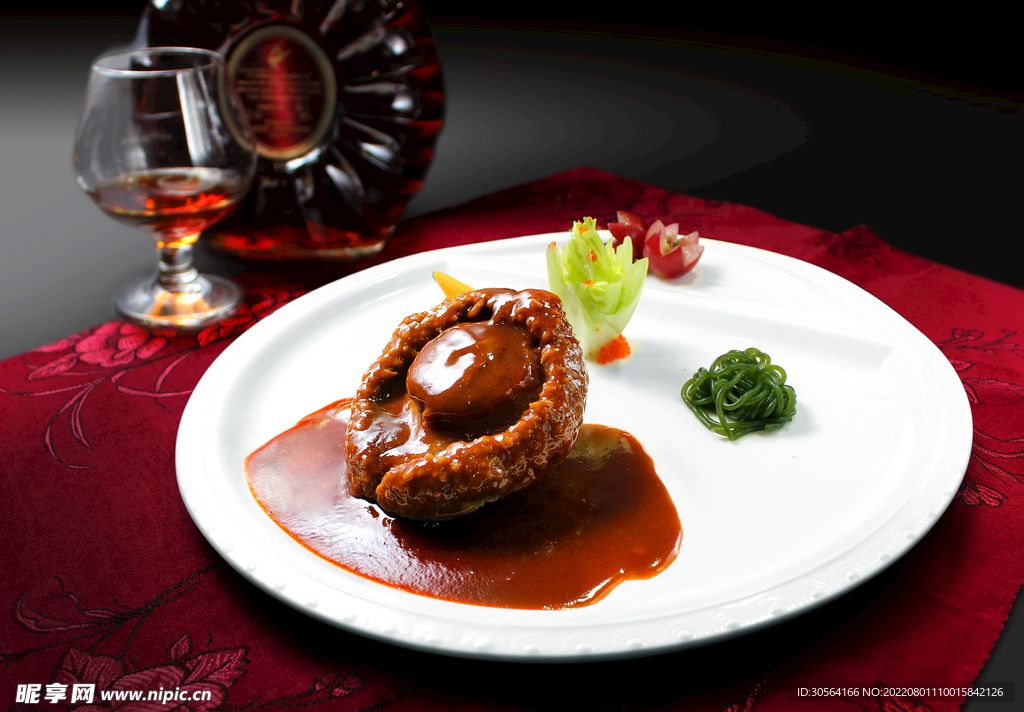 滋补养生鲍鱼美食