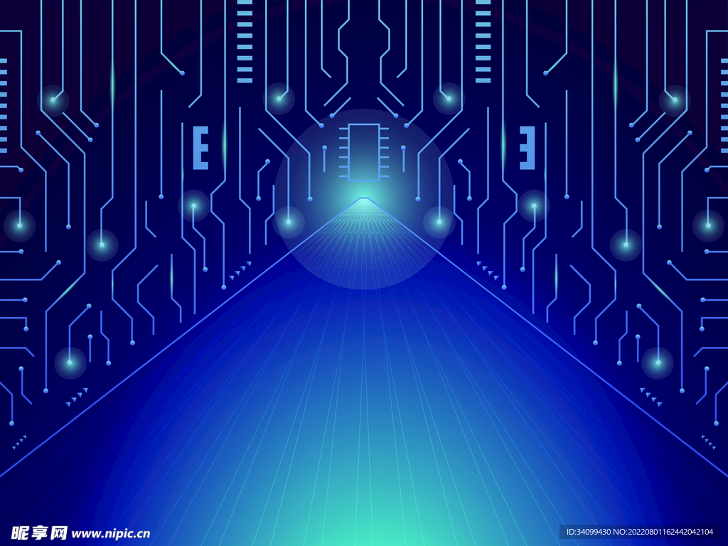 矢量科技感背景