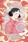 古风插画海报