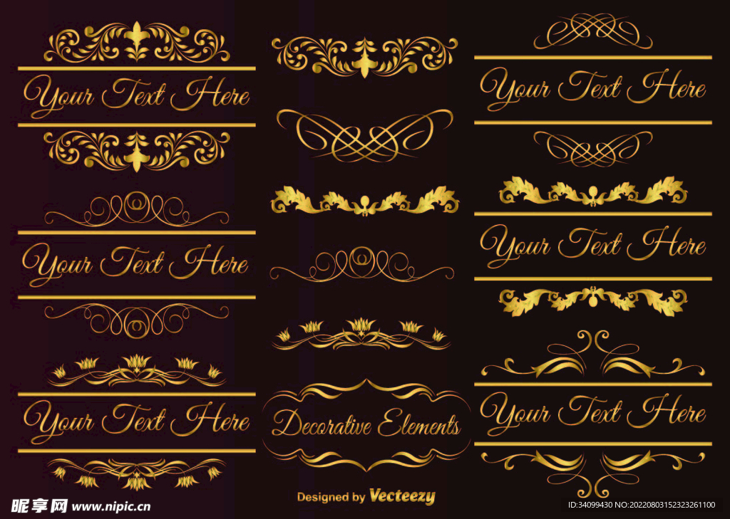 AI矢量花纹底纹背景图片