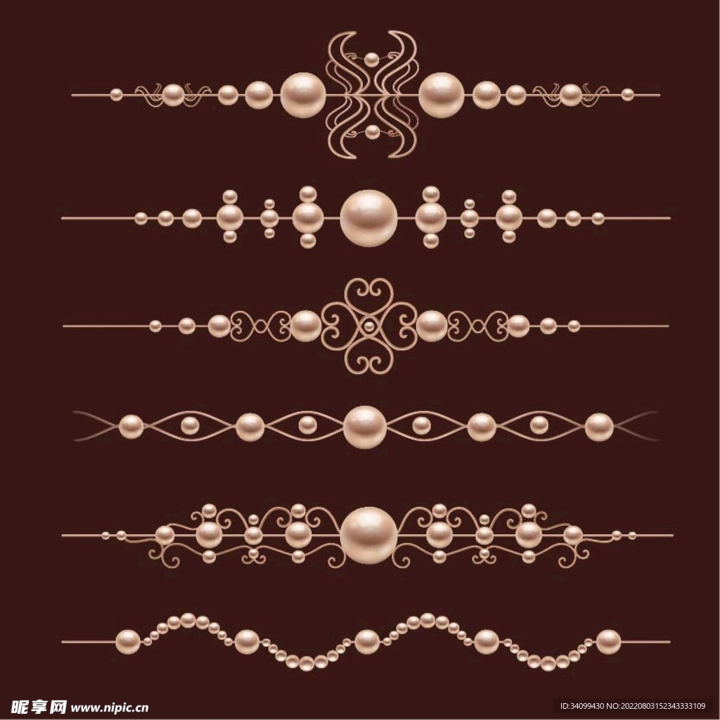 AI矢量花纹底纹背景图片