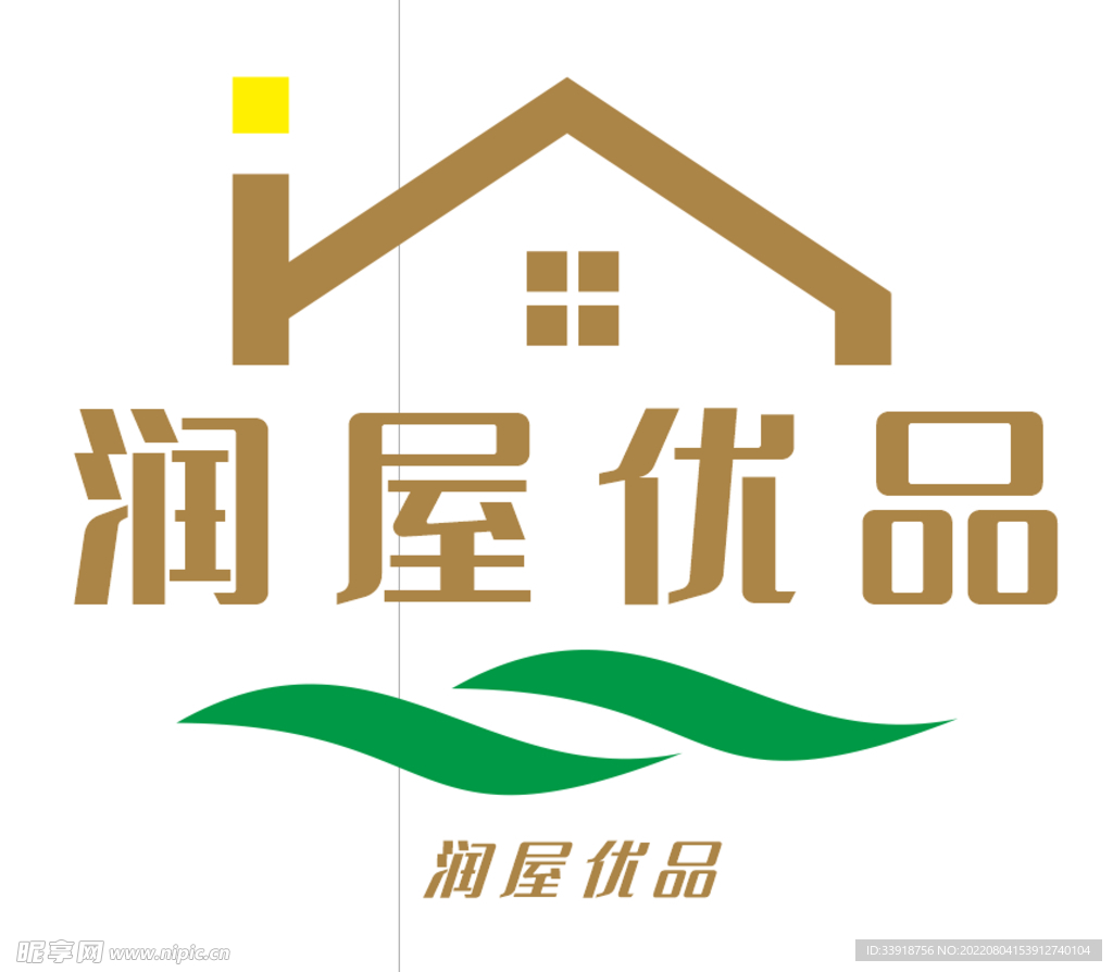 室内装修装全屋定制logo标志