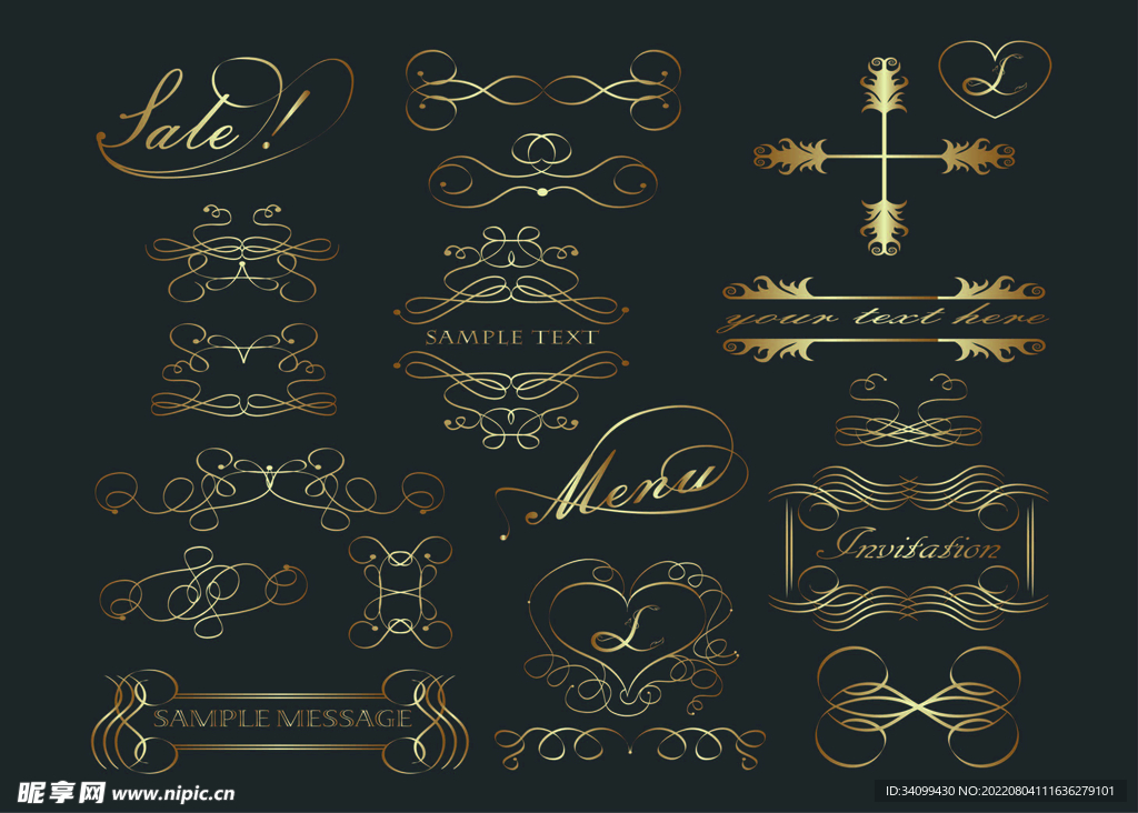 AI矢量花纹底纹背景图片