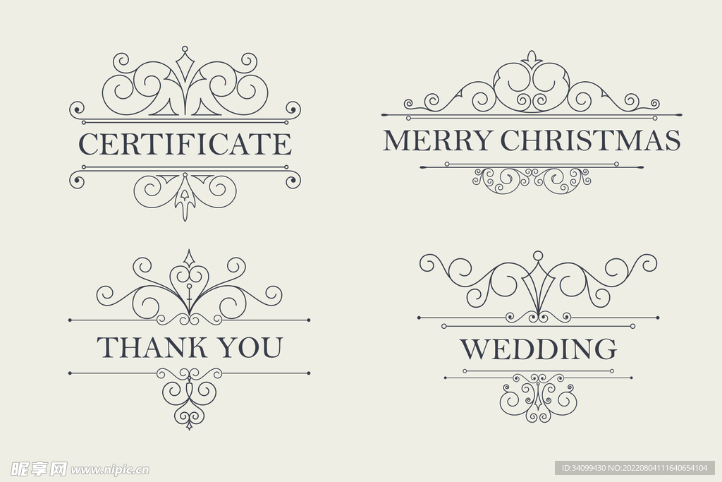 AI矢量花纹底纹背景图片