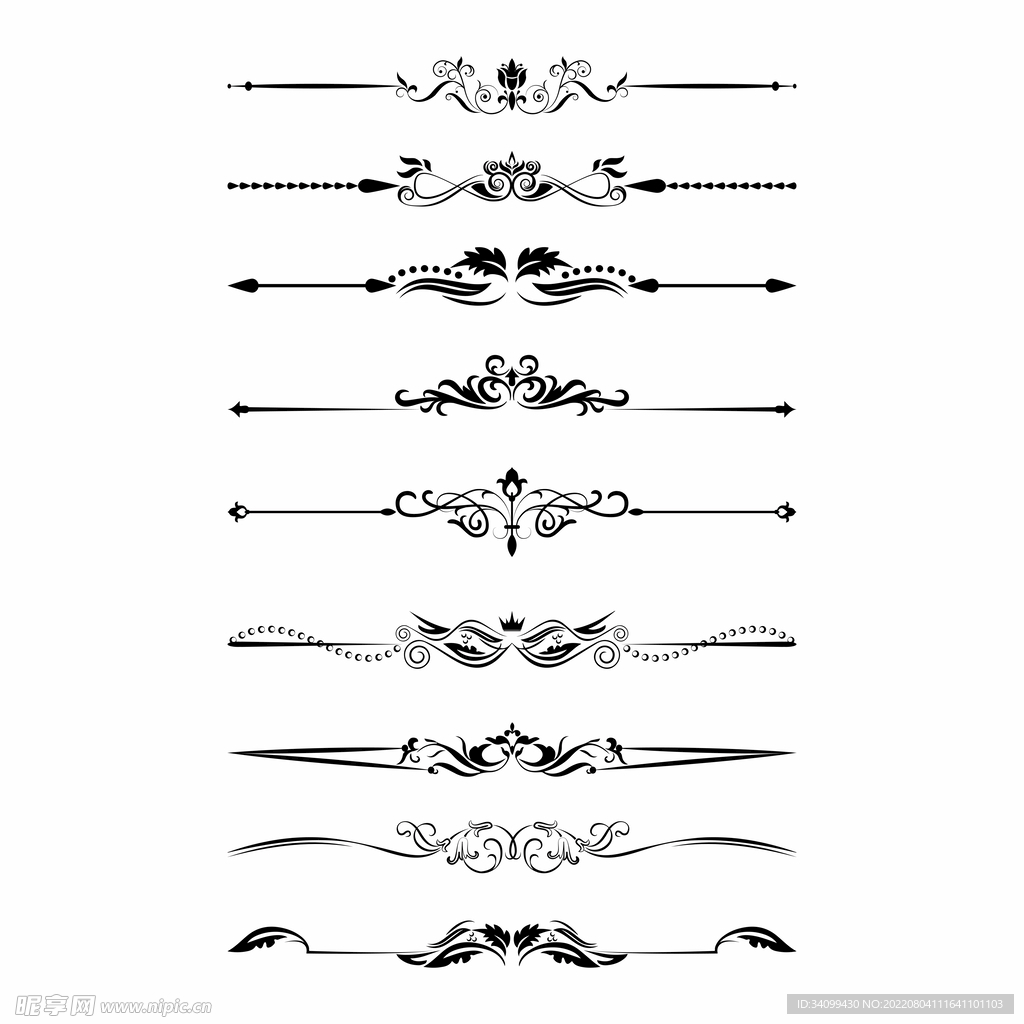 AI矢量花纹底纹背景图片