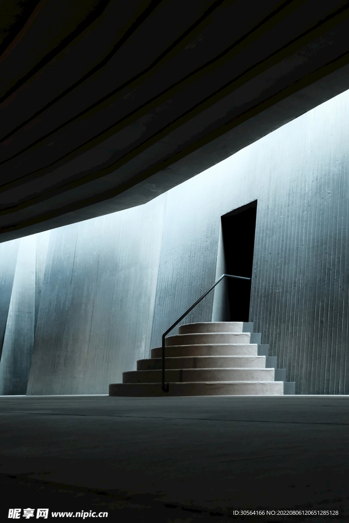户外简约台阶建筑