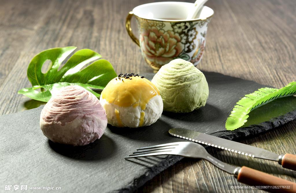 蛋黄酥甜品零食小吃