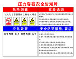 压力容器安全告知牌